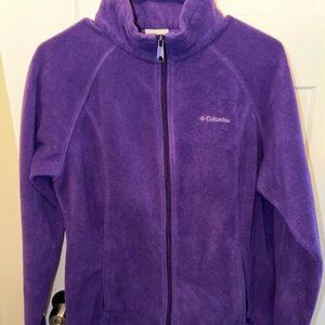 Columbia Women's Purple Fleece Jacket